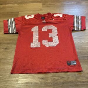 Nike Team Ohio State Buckeyes #13 Jersey Youth Large (16/18) Maurice Clarett Y2K